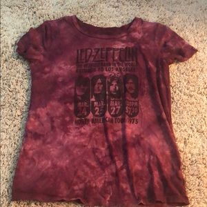 led zeppelin shirt , size - medium